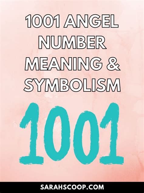 1001 angel number meaning|1001 Angel Number Meaning for Love, Twin Flames